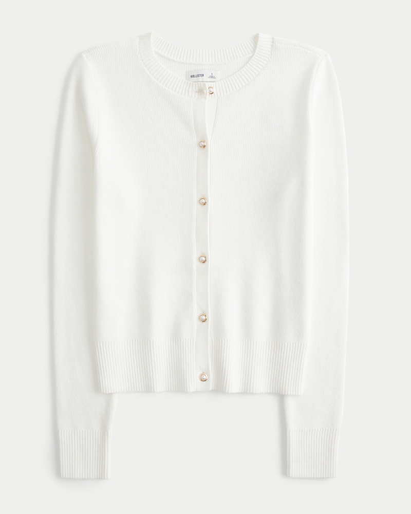 cardigan girocollo hollister comfy cloud