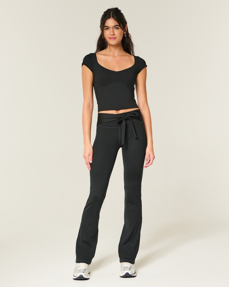leggings bootcut con lacci active recharge di gilly hicks