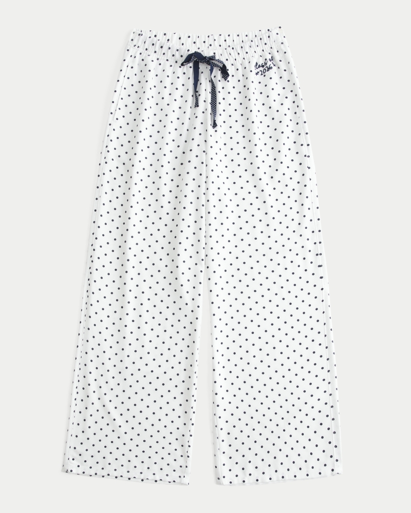 pantaloni larghi in flanella modello laurea 2026