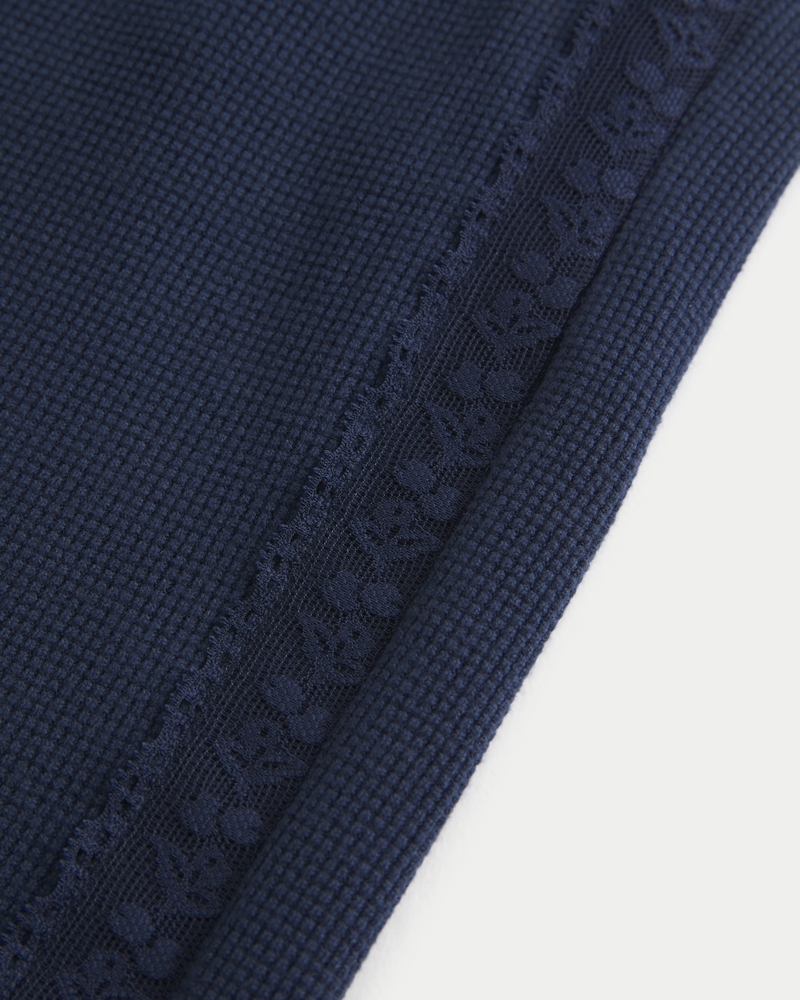 pantaloni dritti in pizzo a nido dape di gilly hicks