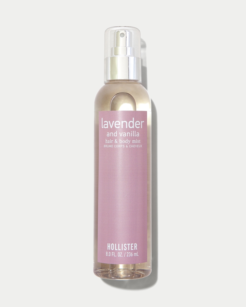 spray per capelli e corpo al profumo di zucchero e vaniglia