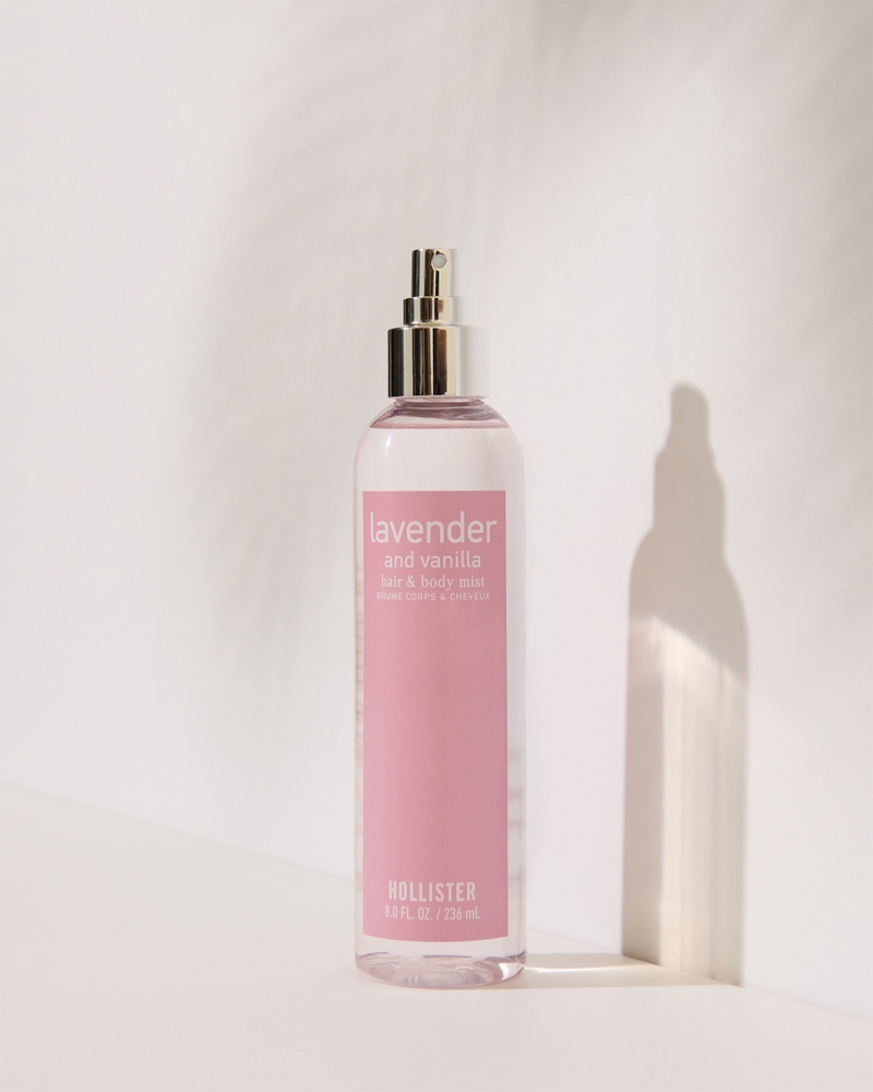 spray per capelli e corpo al gelsomino e ambra