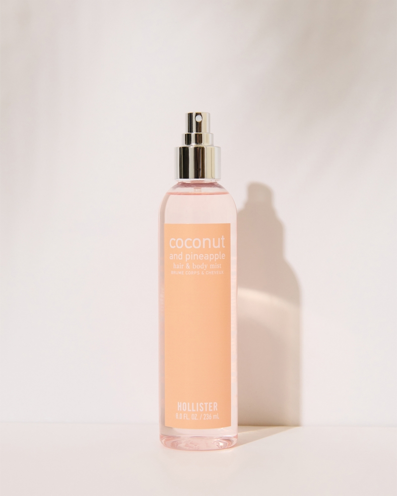 spray per capelli e corpo al gelsomino e ambra