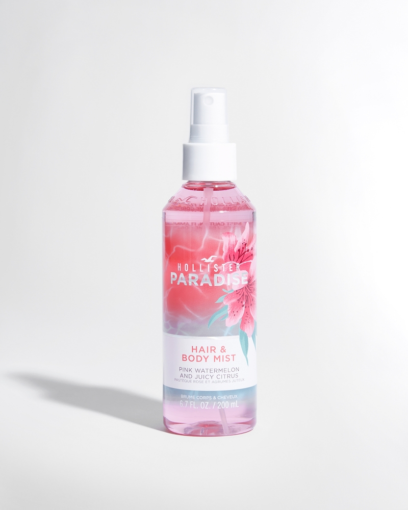 spray per capelli e corpo paradise