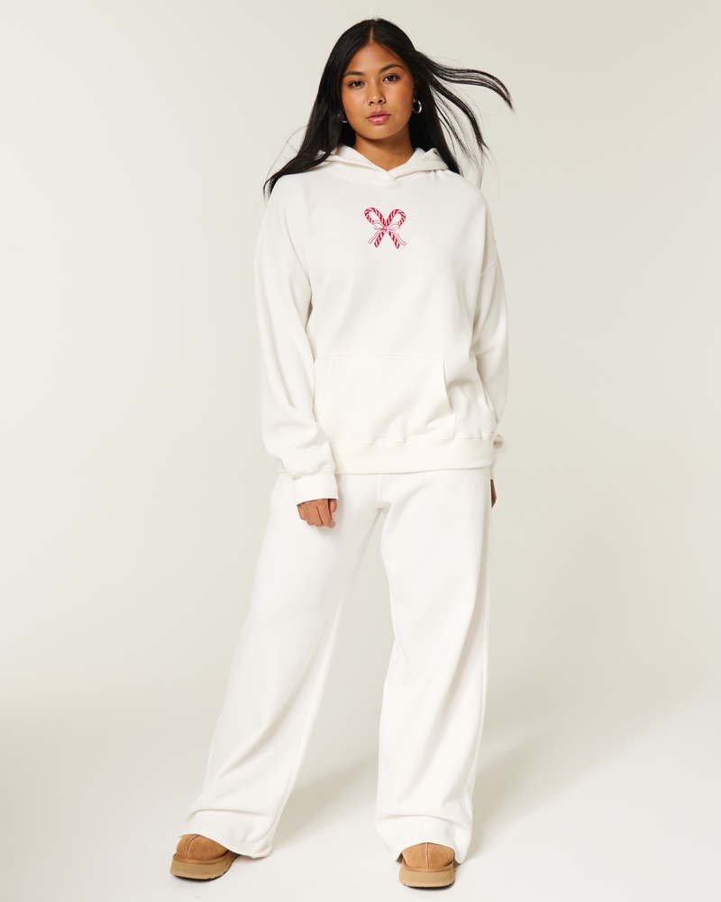 felpa oversize con cappuccio mimetico rosa