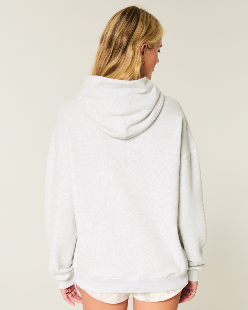 felpa oversize con cappuccio mimetico rosa