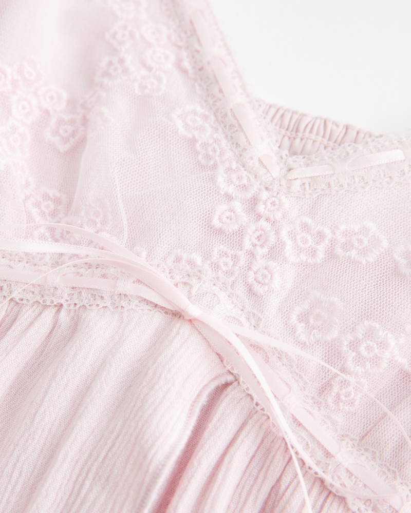 canottiera babydoll fluida e rilassata