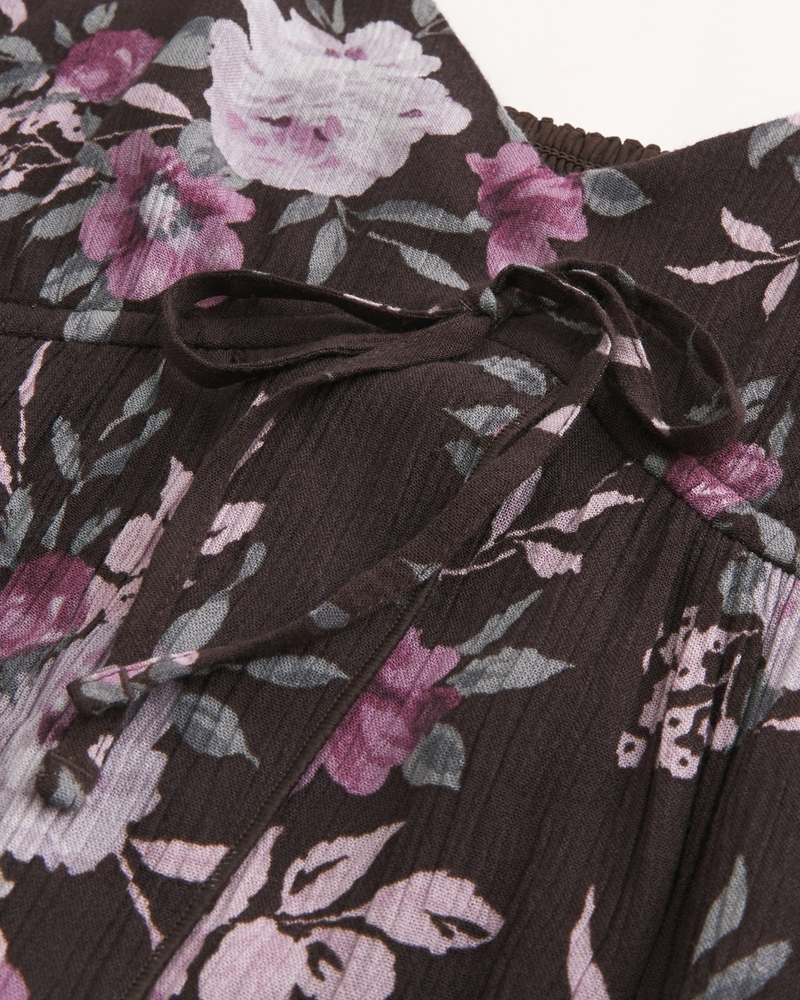 canottiera babydoll fluida e rilassata
