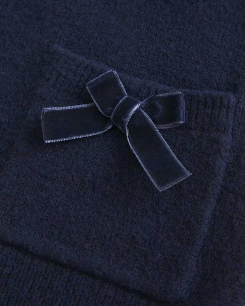 cardigan hollister comfy cloud simple bow pocket