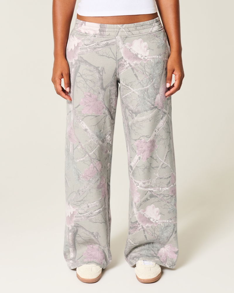 pantaloni della tuta con stampa cervo