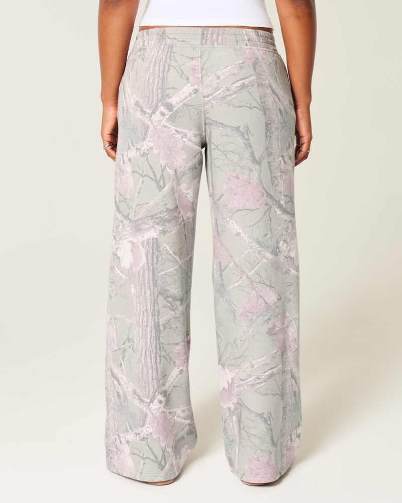 pantaloni della tuta con stampa cervo