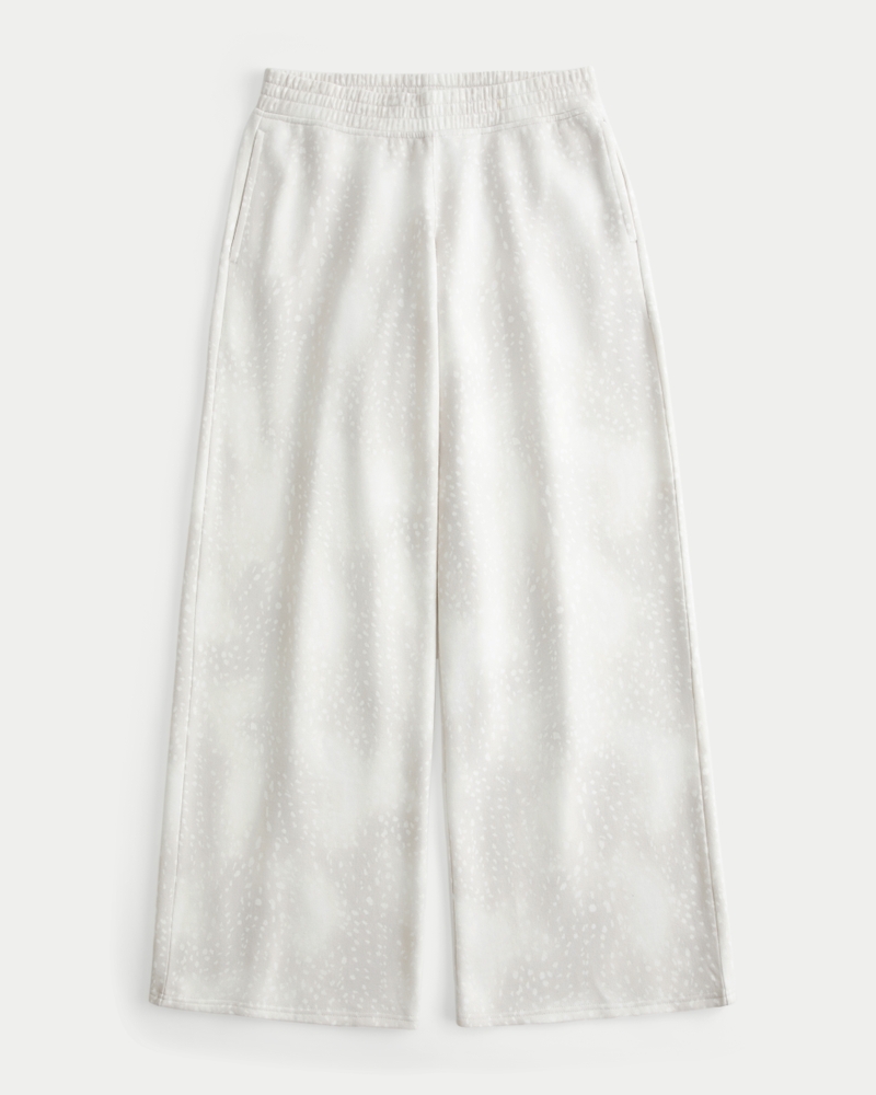 pantaloni della tuta con stampa cervo