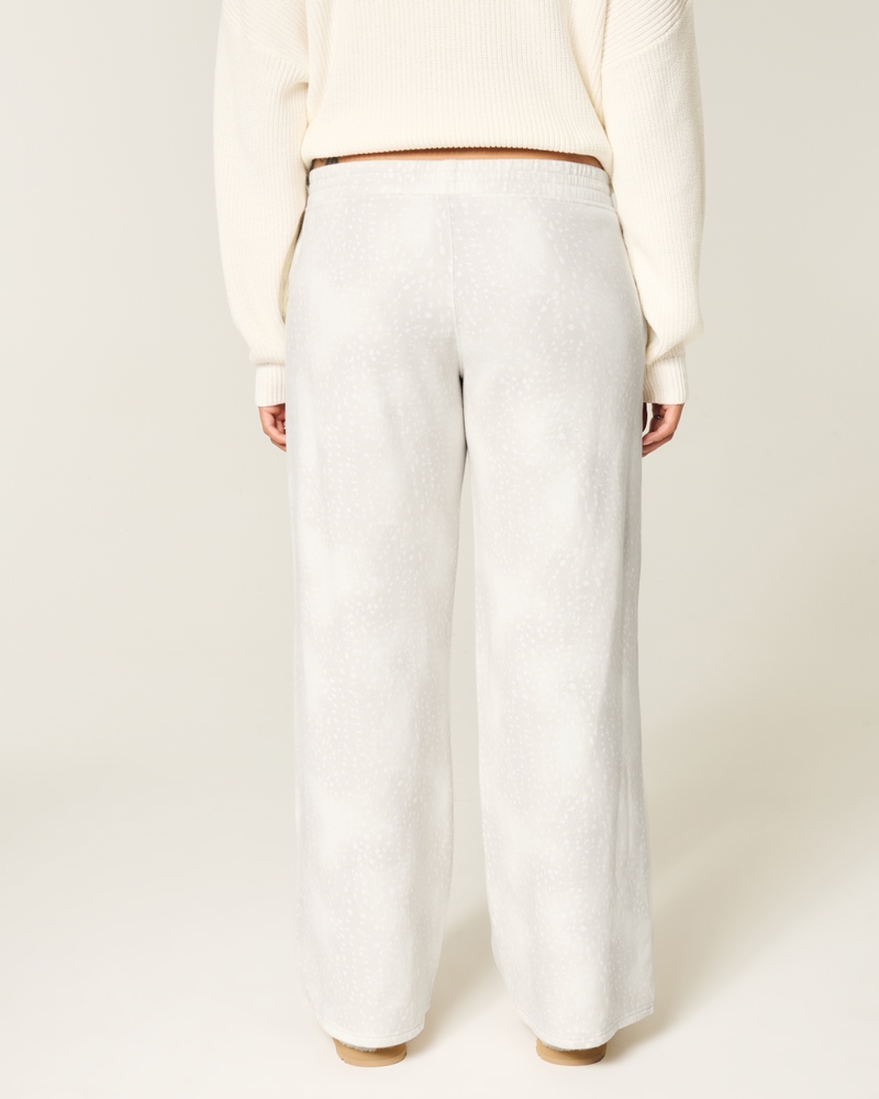 pantaloni della tuta con stampa cervo