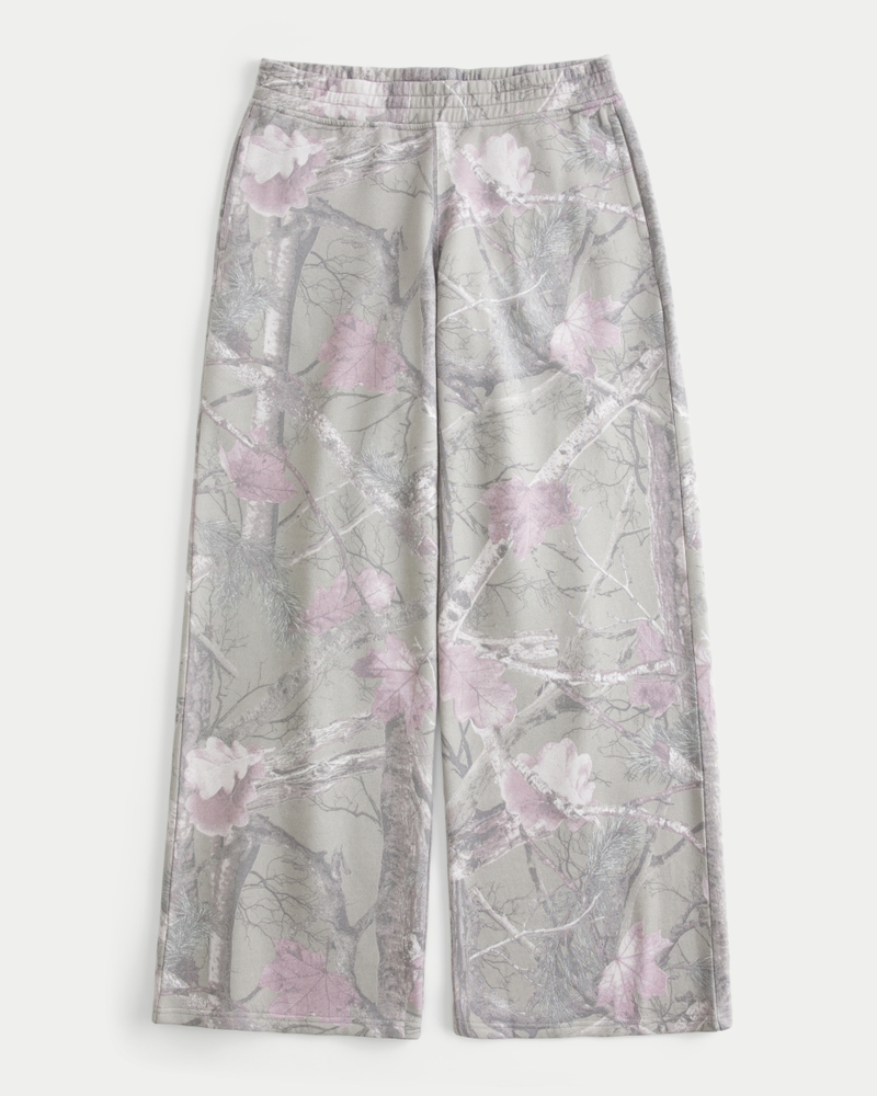 pantaloni della tuta con stampa cervo