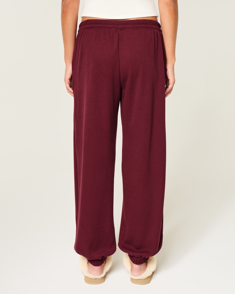 pantaloni da corsa in maglia a nido dape gilly hicks always cozy con tasche