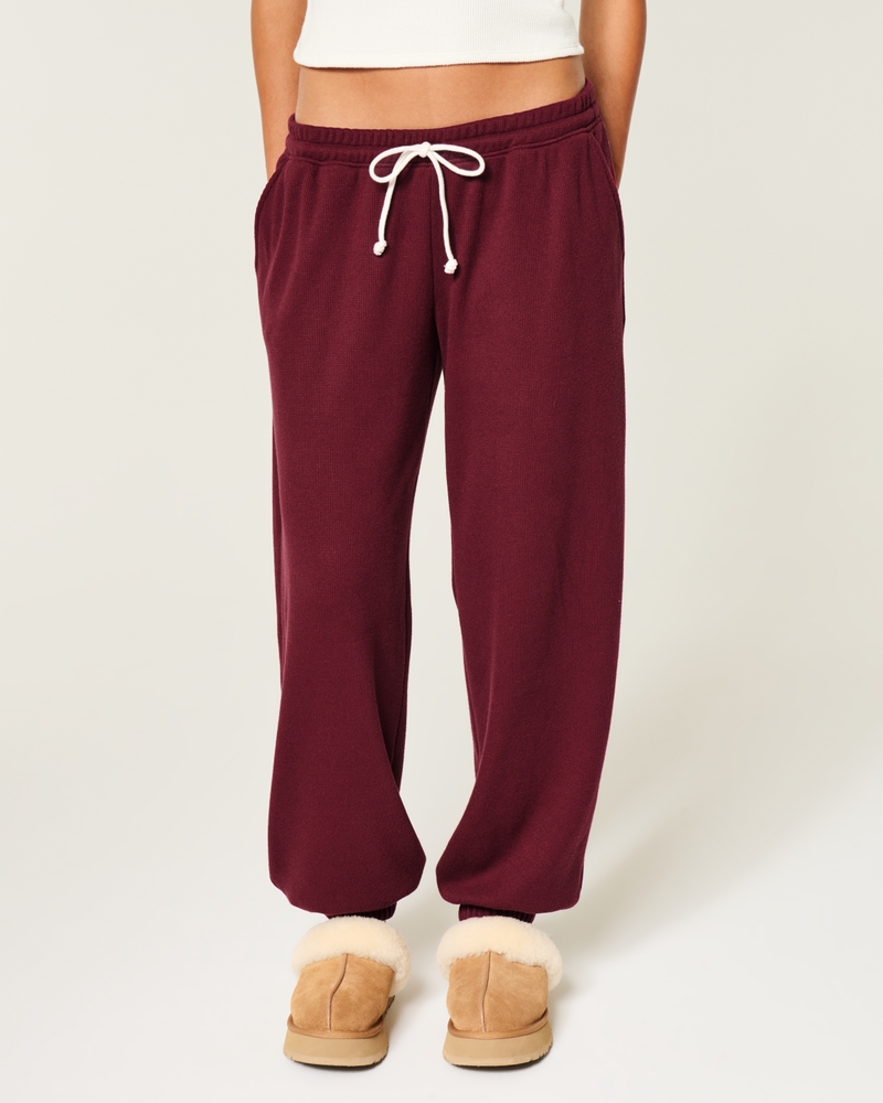 pantaloni da corsa in maglia a nido dape gilly hicks always cozy con tasche