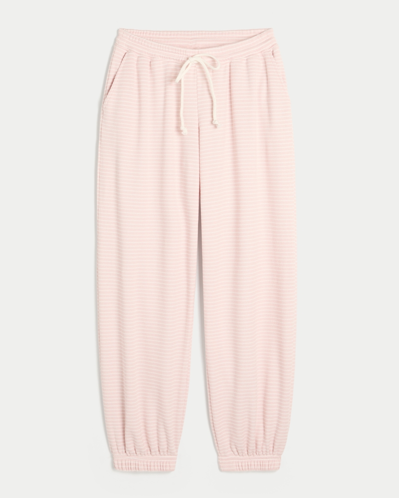 pantaloni da corsa in maglia a nido dape gilly hicks always cozy con tasche