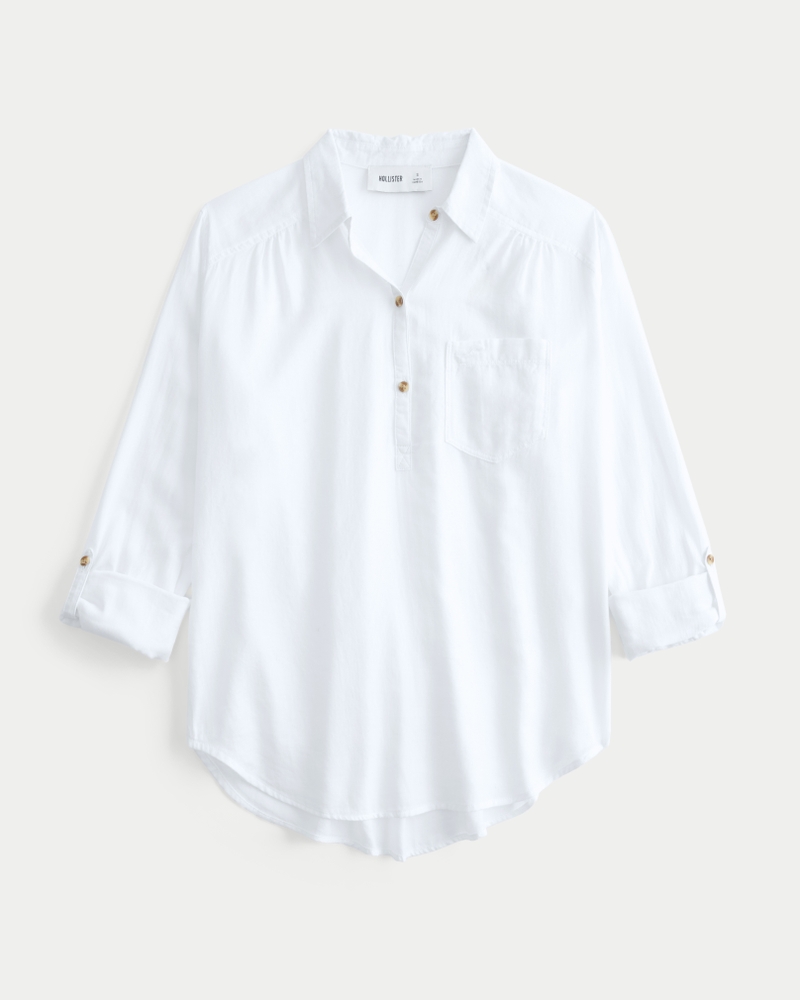 maglietta casual in cotone