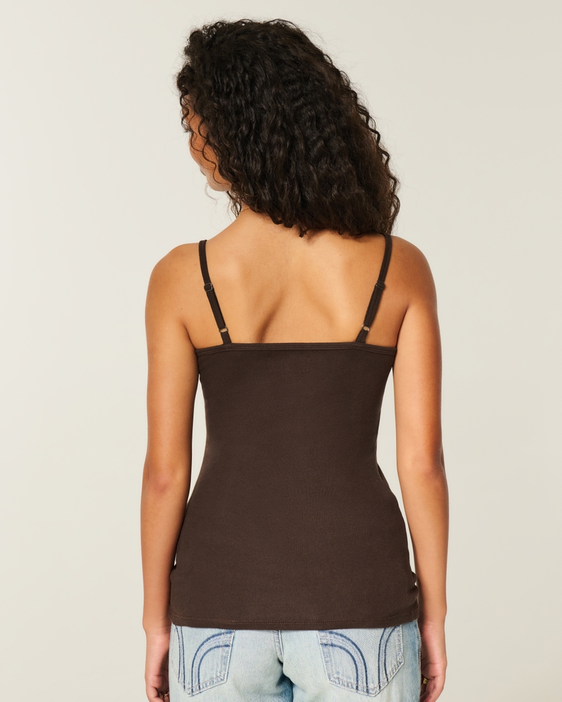 canotta con bordi in pizzo della collezione holiday