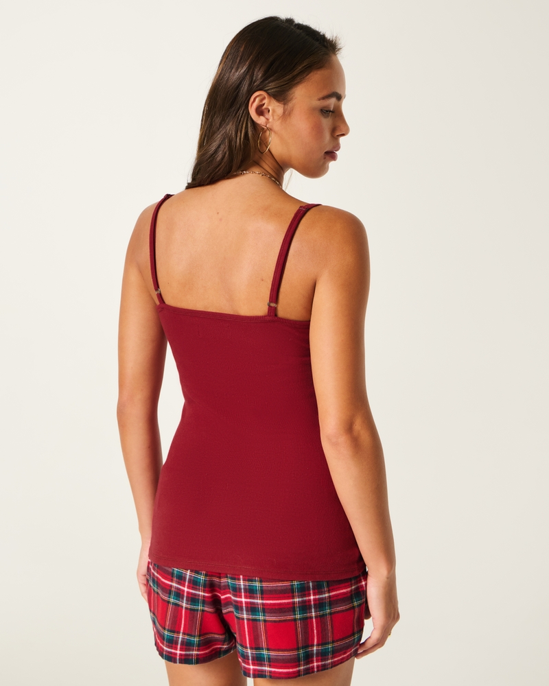 canotta con bordi in pizzo della collezione holiday