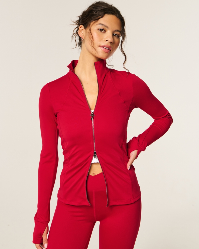gilly hicks recharge un modello slim-fit dinamico e vivace con una sorprendente cerniera completa.