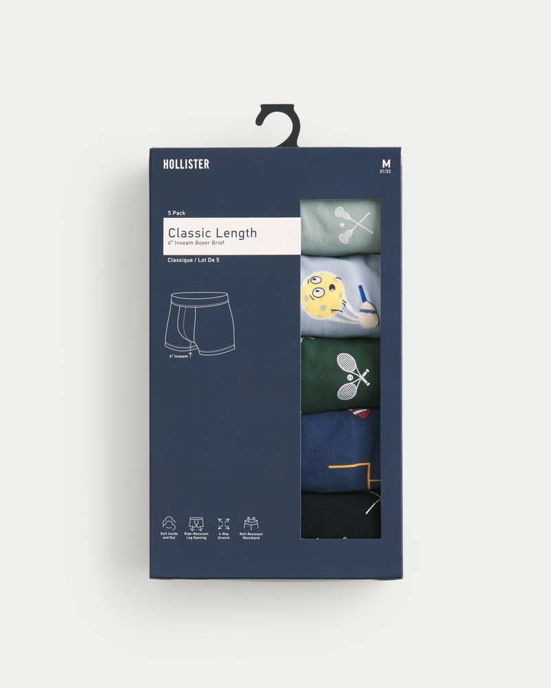 boxer classici confezione da 5