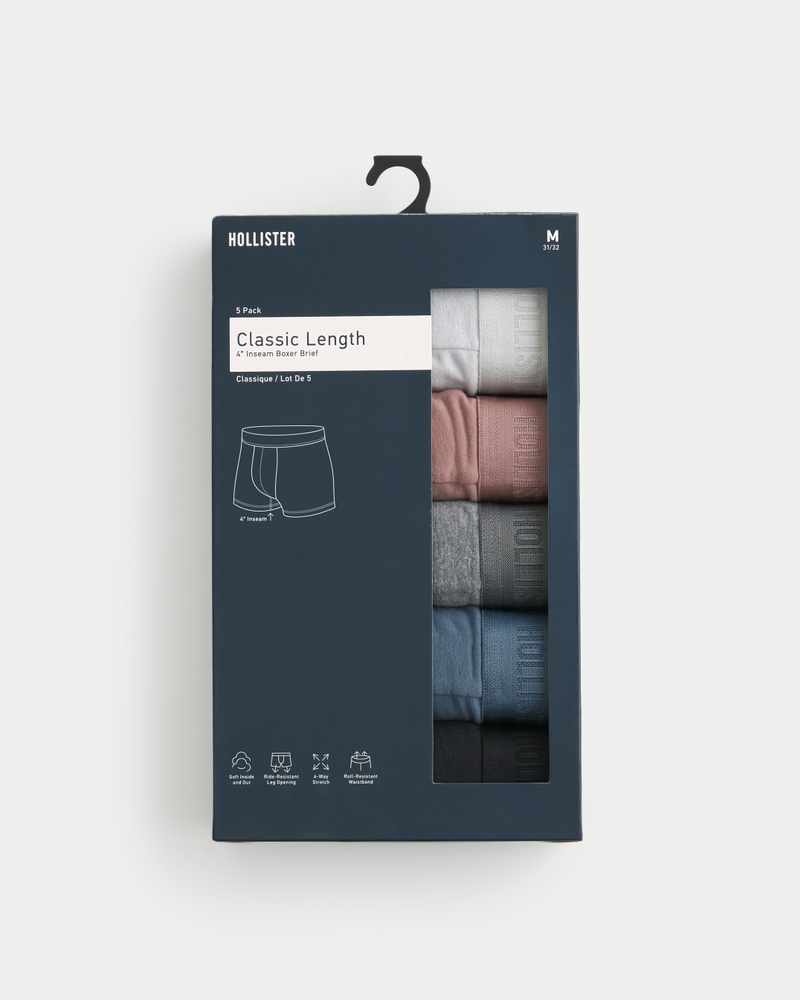 boxer classici confezione da 5