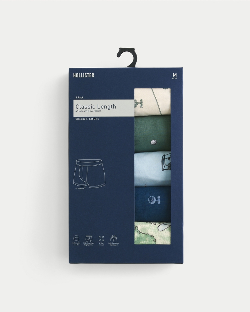 boxer classici confezione da 5