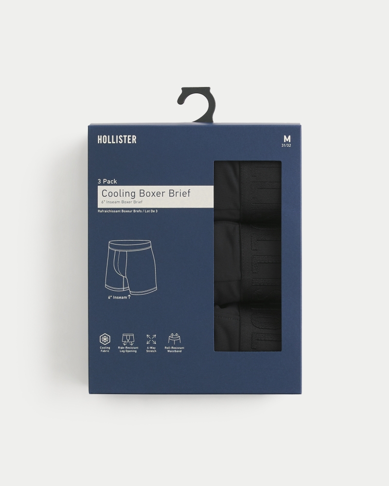boxer extra lunghi e rinfrescanti confezione da 3