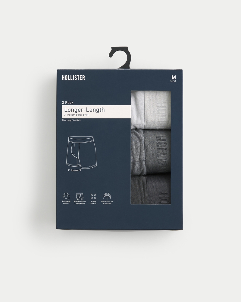 boxer extra lunghi confezione da 3