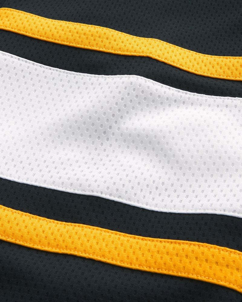 maglia da hockey su ghiaccio ampia con motivo new orleans