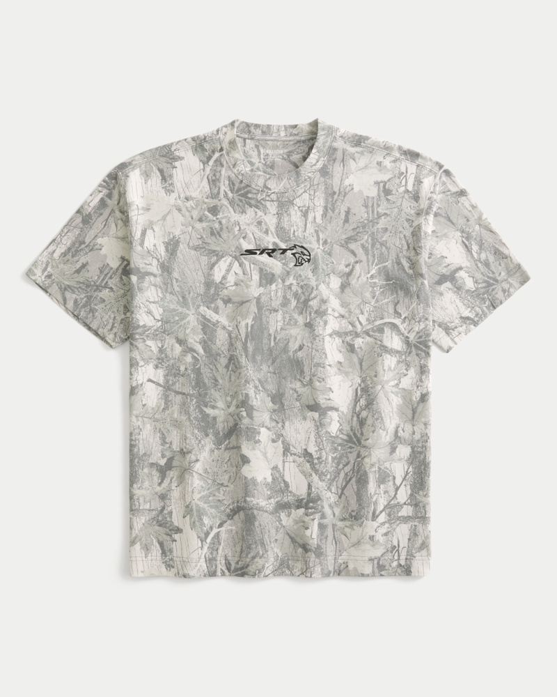 t-shirt con grafica toyota supra dal taglio squadrato e voluminoso