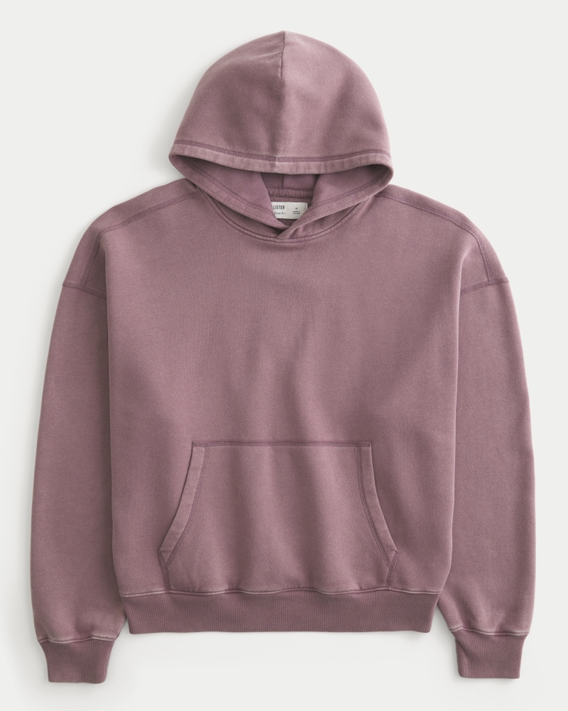 felpa con cappuccio e coulisse in stile borsa con motivo a ragno
