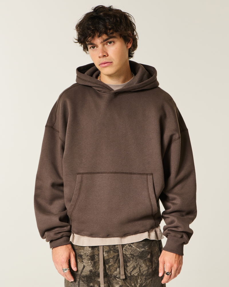felpa con cappuccio e coulisse in stile borsa con motivo a ragno