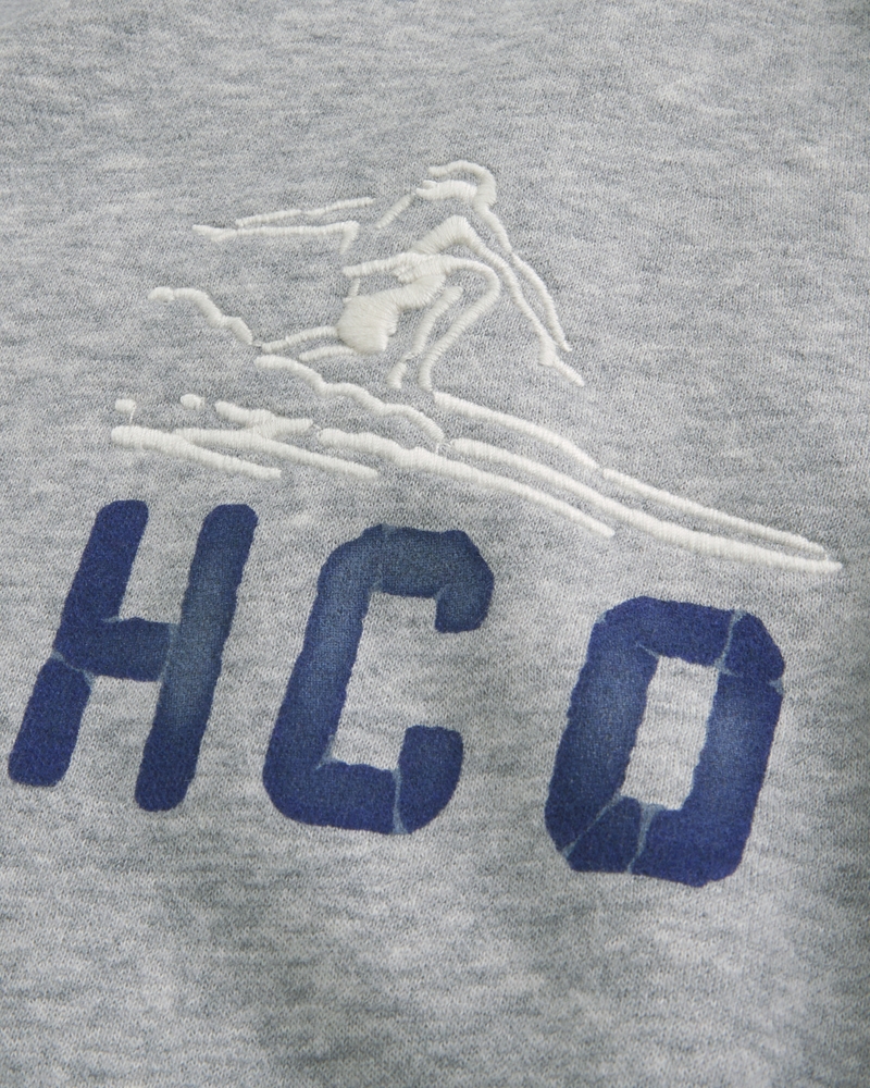 felpa con cappuccio e logo in edizione limitata holiday vault