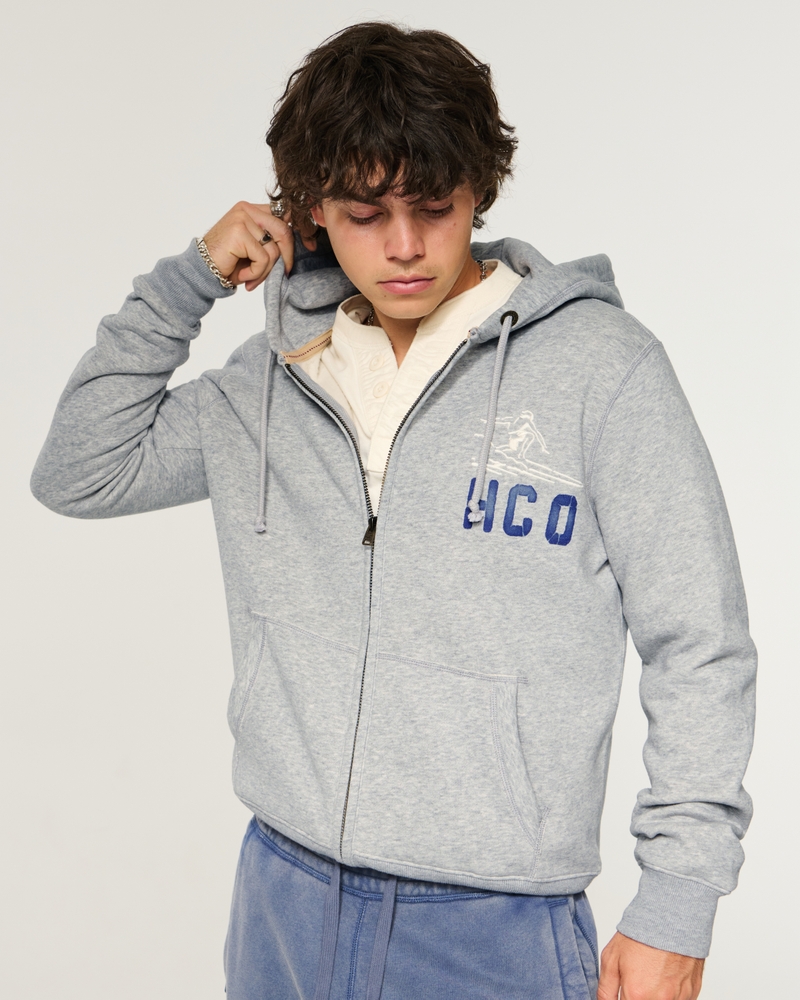 felpa con cappuccio e logo in edizione limitata holiday vault