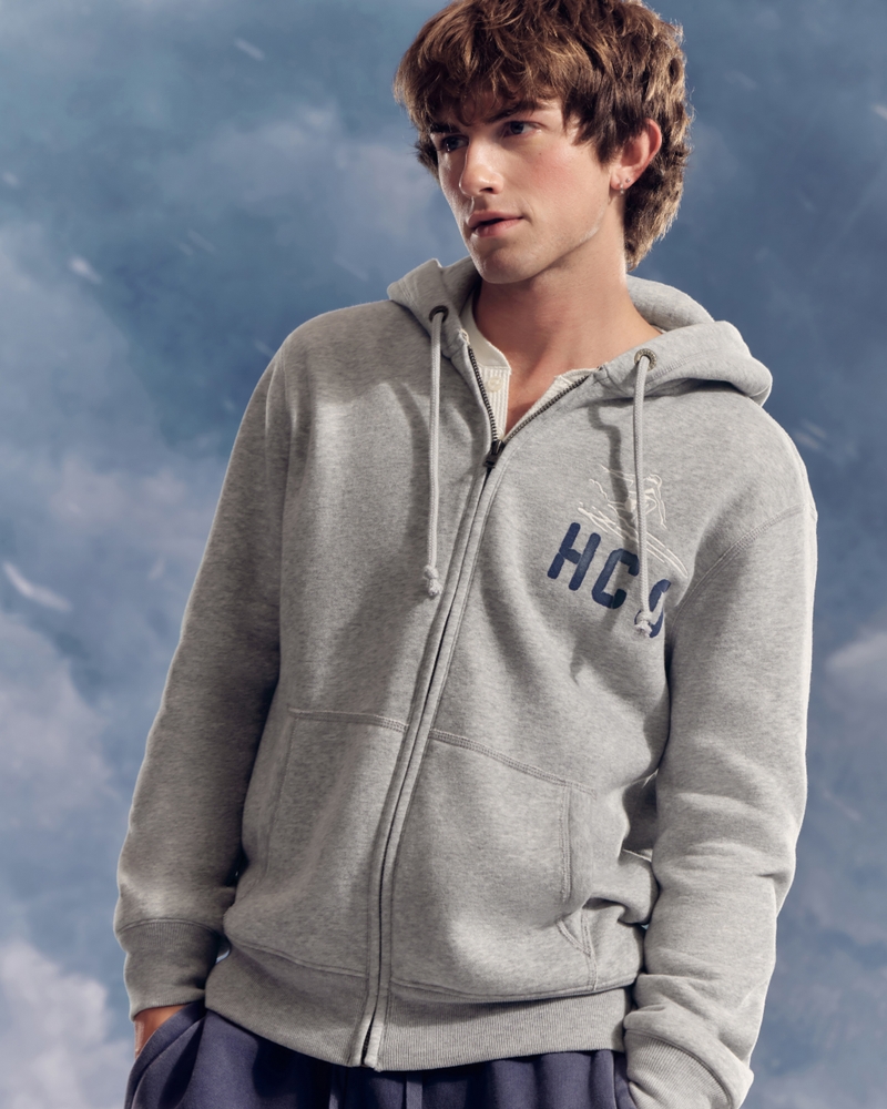 felpa con cappuccio e logo in edizione limitata holiday vault