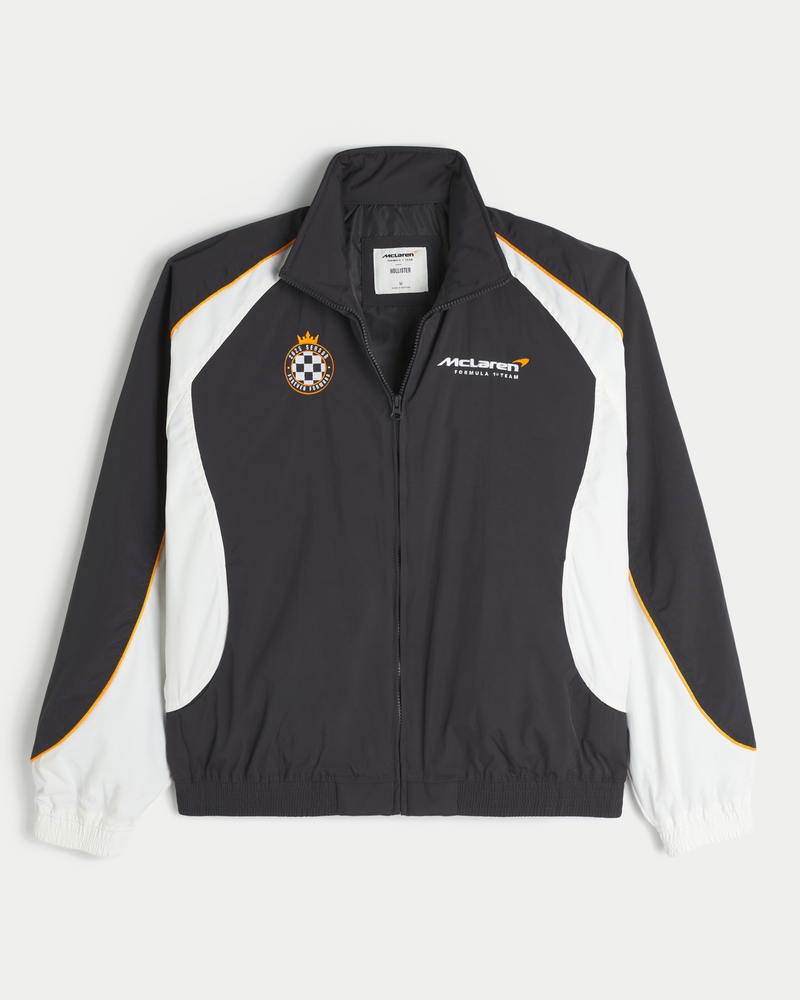 giacca sportiva con motivo mclaren