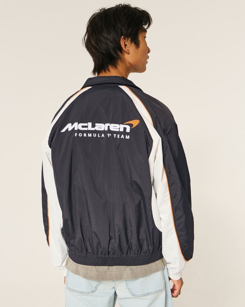 giacca sportiva con motivo mclaren