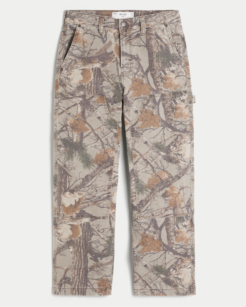 pantaloni mimetici larghi da falegnameria