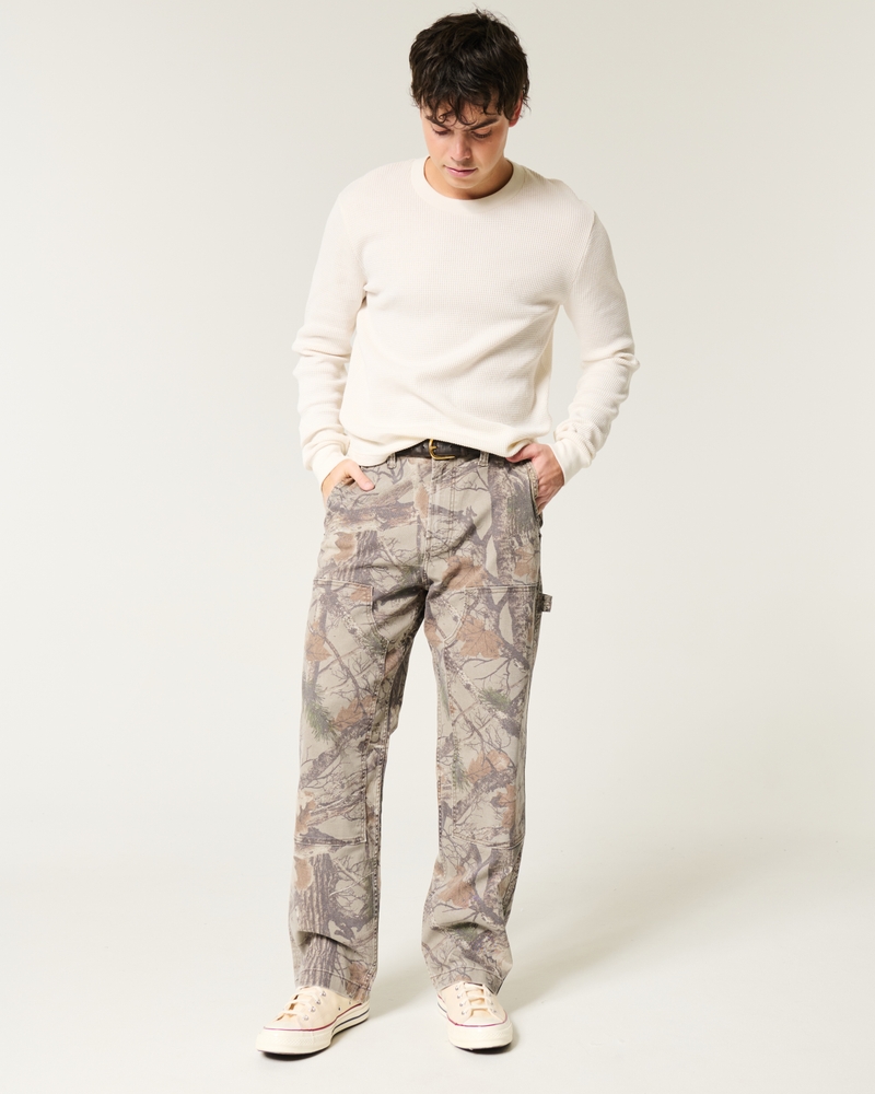 pantaloni mimetici larghi da falegnameria