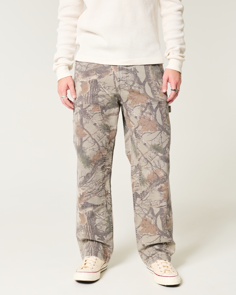 pantaloni mimetici larghi da falegnameria