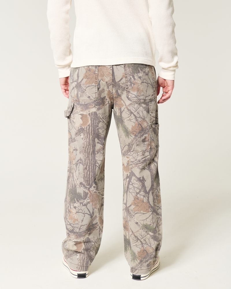 pantaloni mimetici larghi da falegnameria