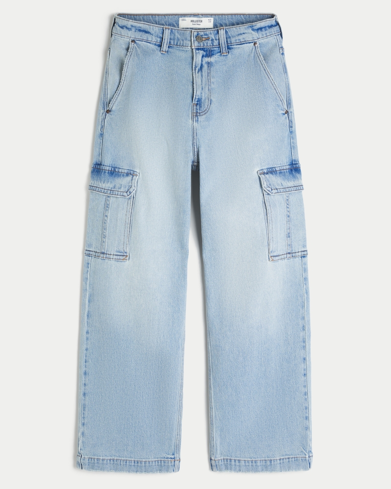 jeans super larghi neri lavati