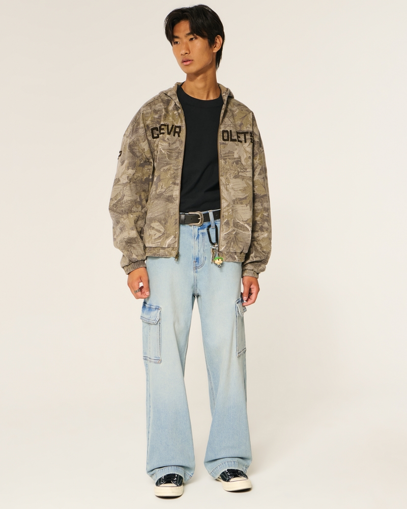 jeans super larghi neri lavati