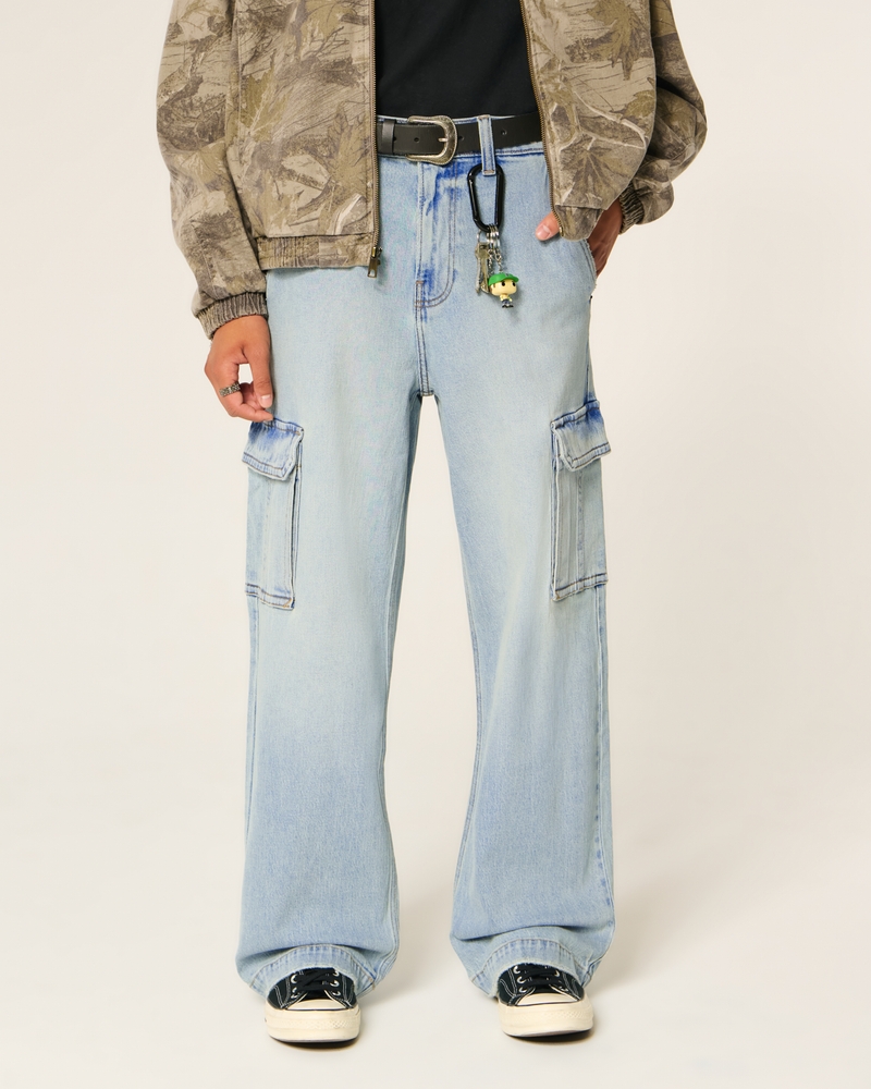 jeans super larghi neri lavati