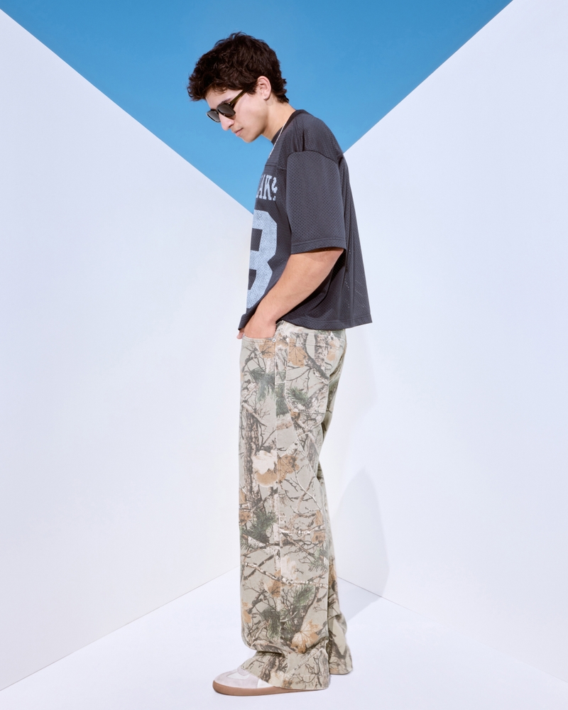 jeans super larghi neri lavati