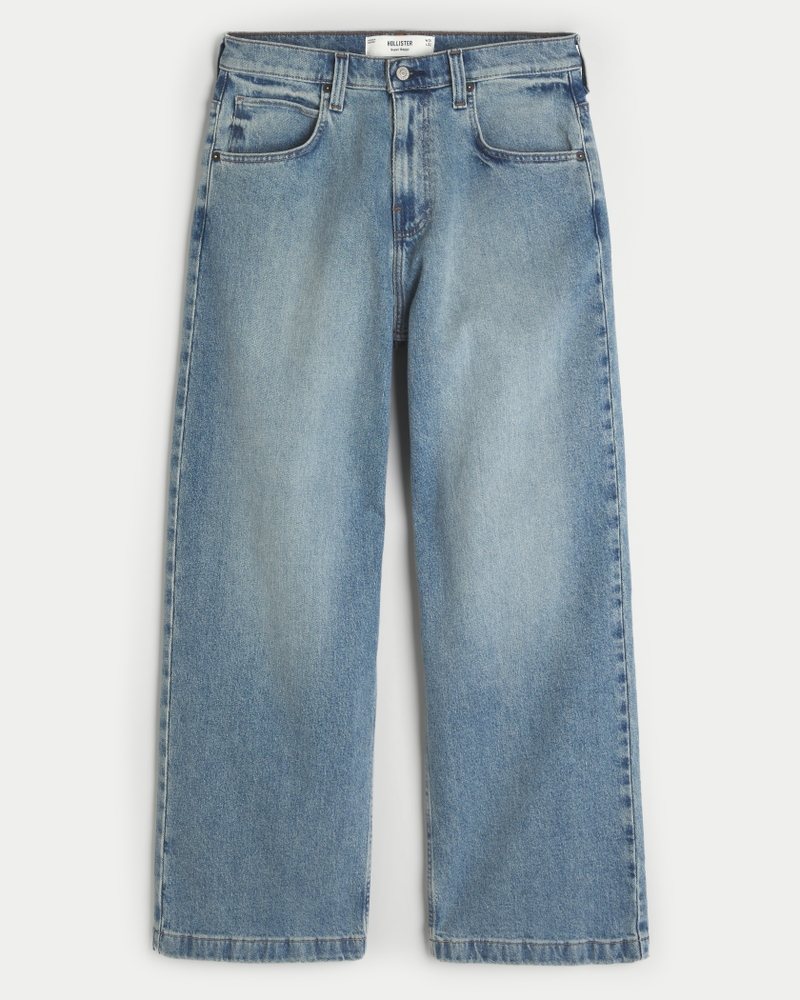 jeans super larghi neri lavati