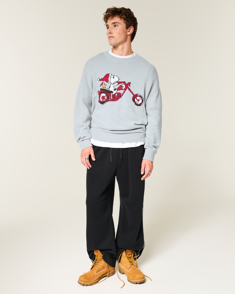 maglione girocollo con scollo quadrato e fantasia dodge challenger