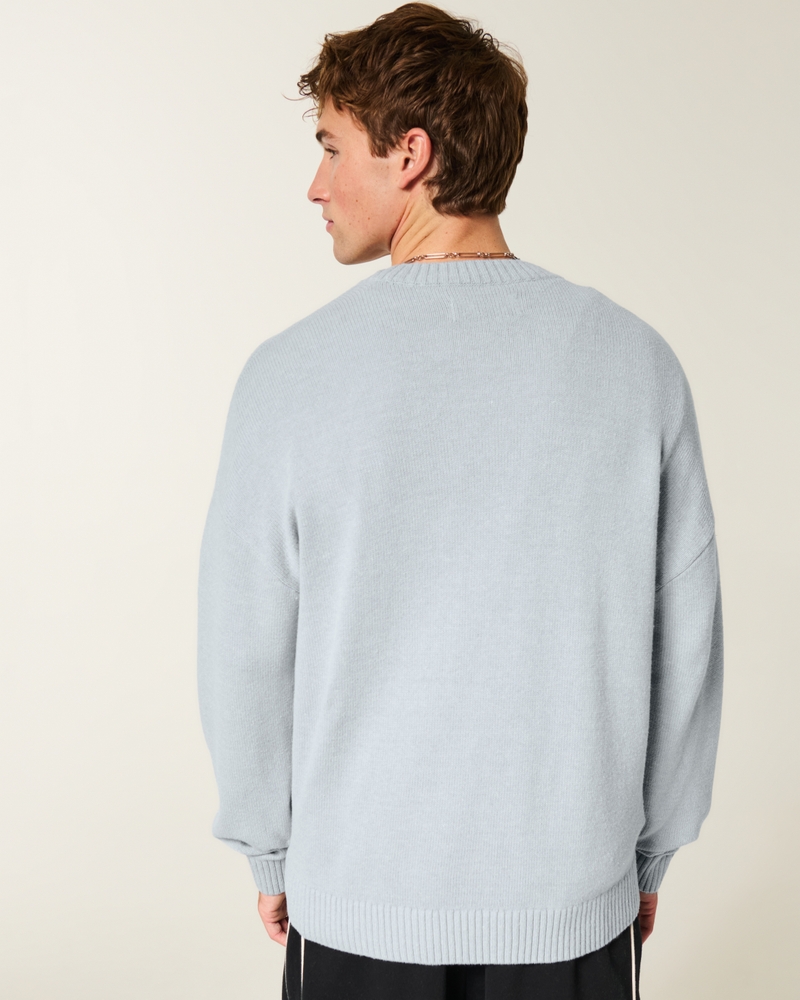 maglione girocollo con scollo quadrato e fantasia dodge challenger